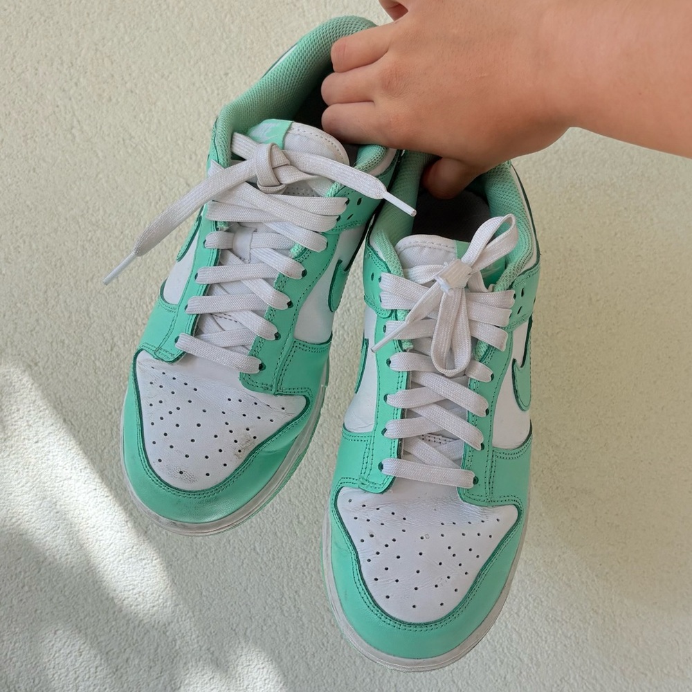 REAL + OG BOX Nike Dunk Green Glow